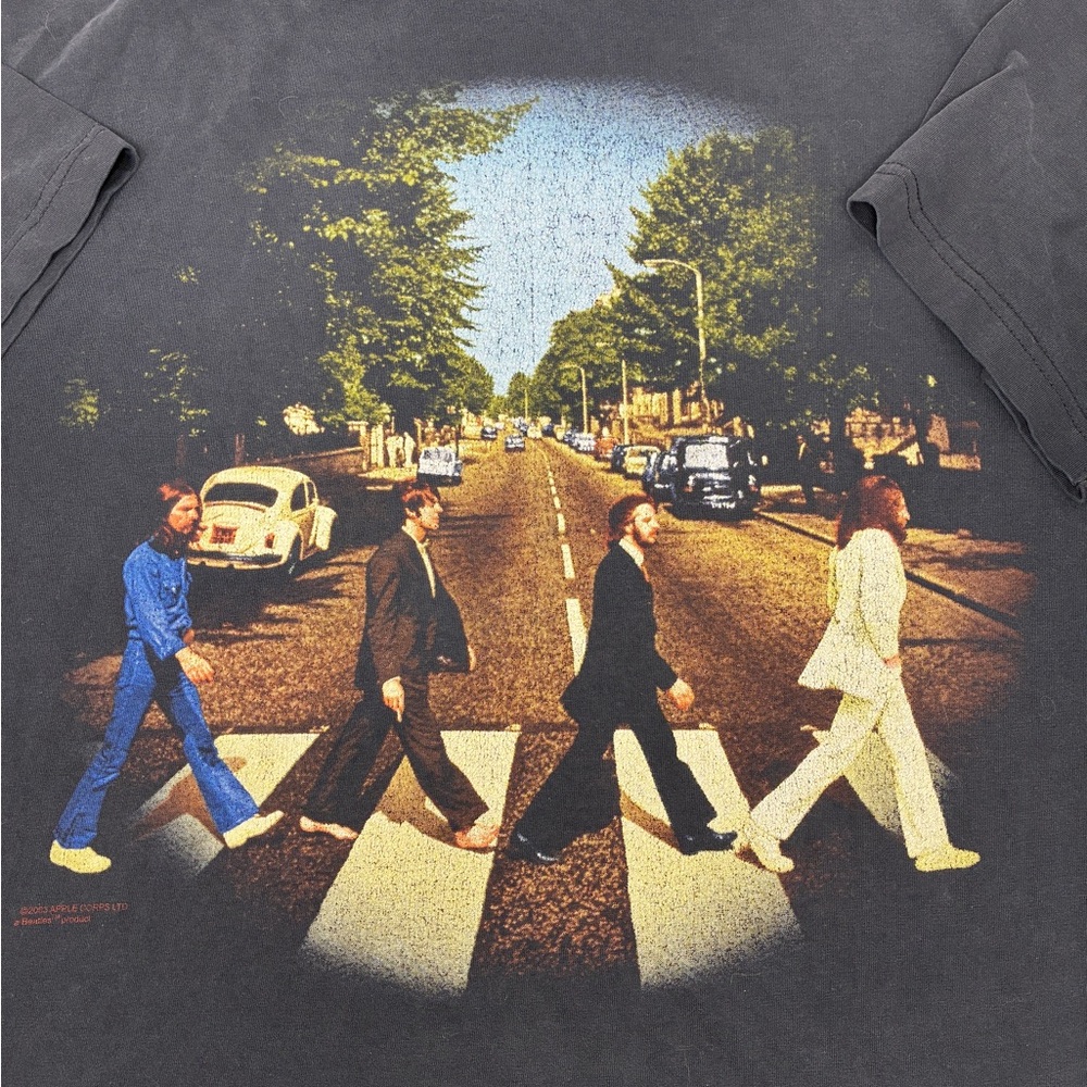 The Beatles, Abbey Road, Graphic Black T-Shirt
